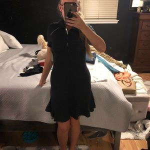 Black collared Oakley Dress